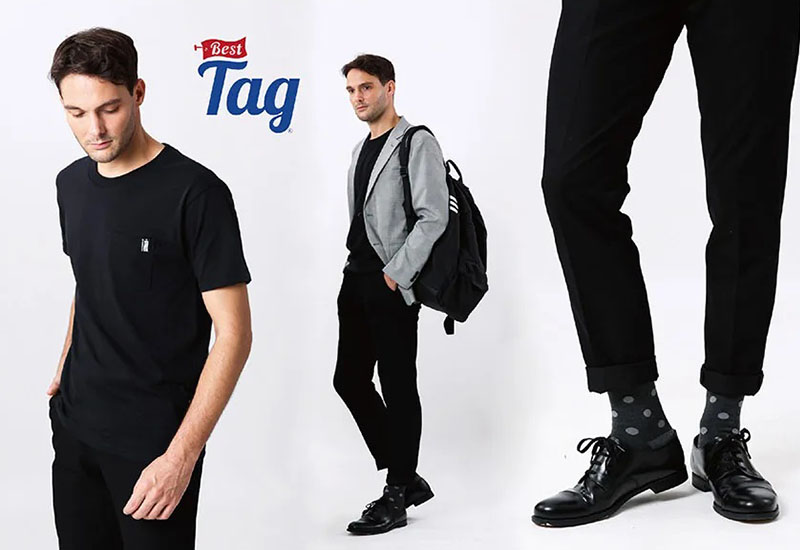 大圓點襪-黑灰 厚襪款(2種尺寸)